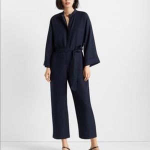 Black club Monaco tencel utility suit.